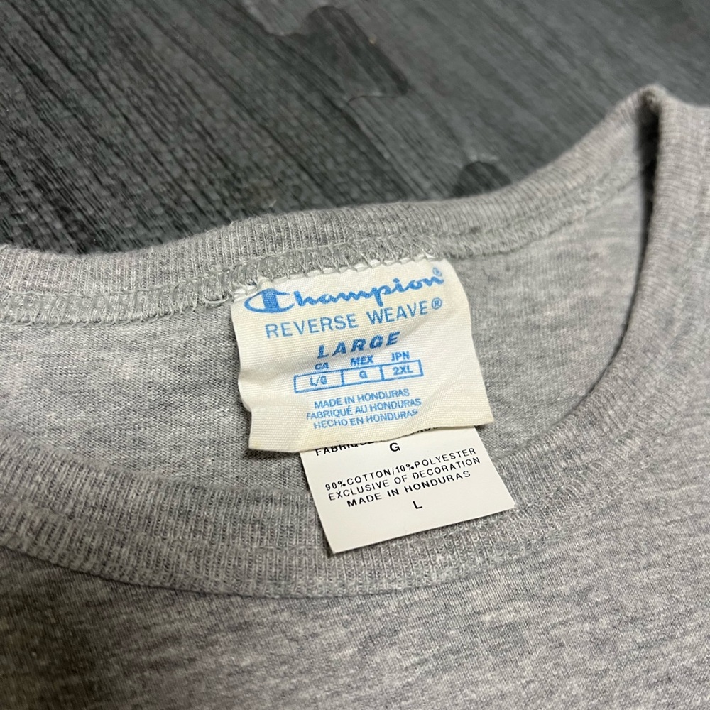 Champion Reverse Weave T Shirt “Two tone” - Picture 2 of 5